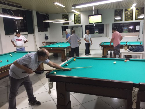 Clube Olímpico de Maringá: Sala de Sinuca